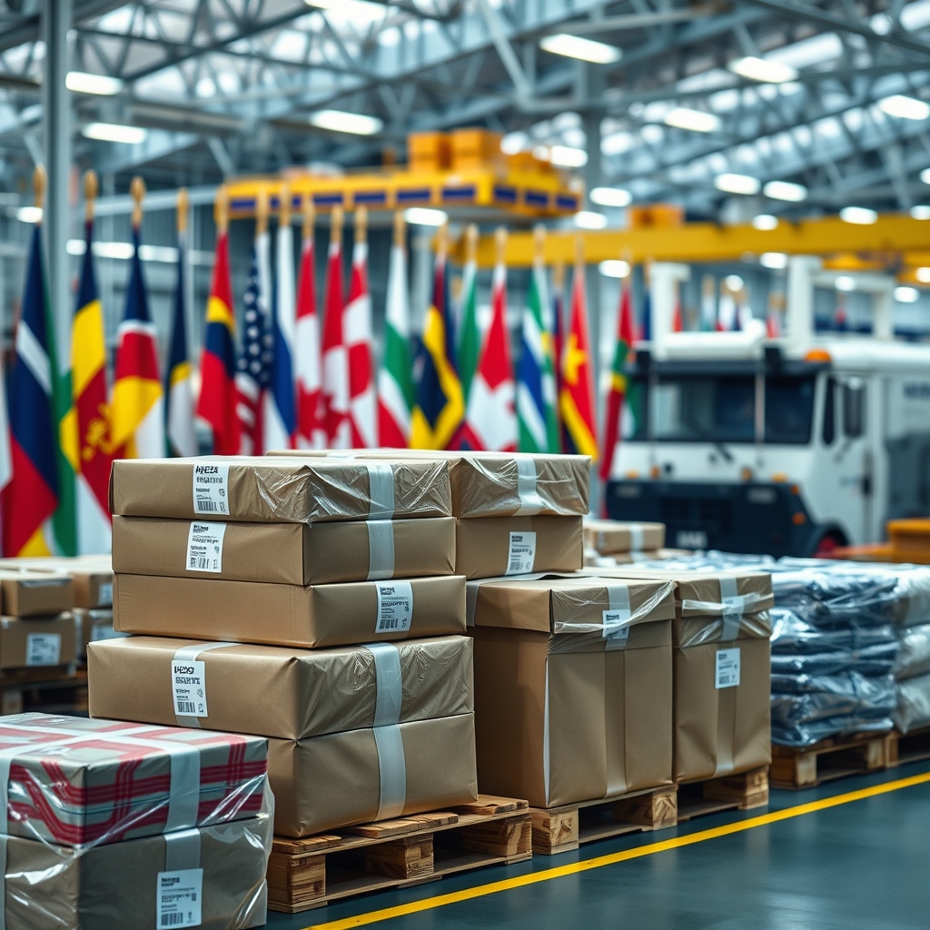 Cross-border e-commerce logistics and customs