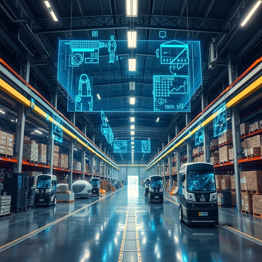 Digital twins in warehouse operations
