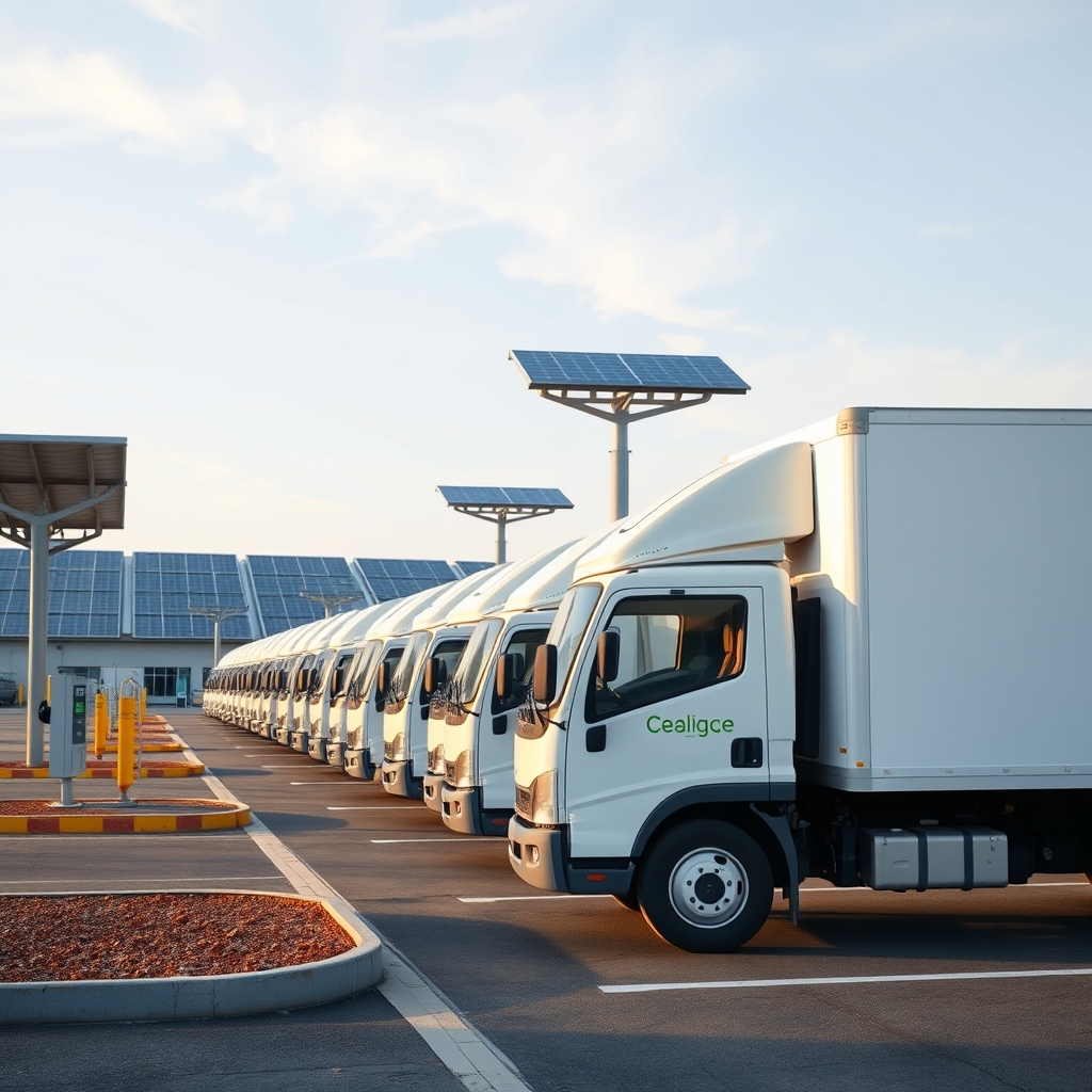 The Rise of Green Freight: EV Fleets and Zero Emissions