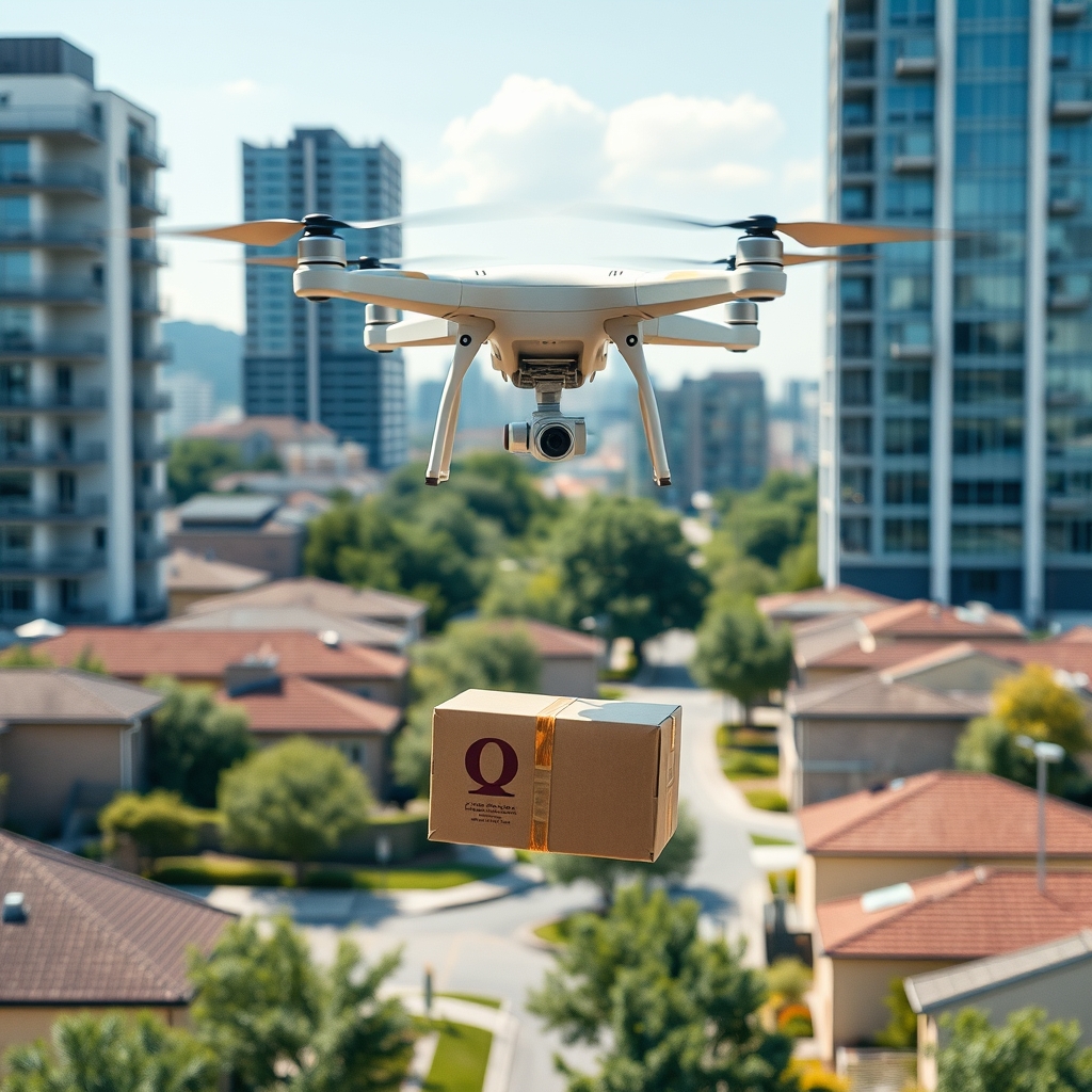 Last-mile delivery innovation with drones and micro-fulfillment