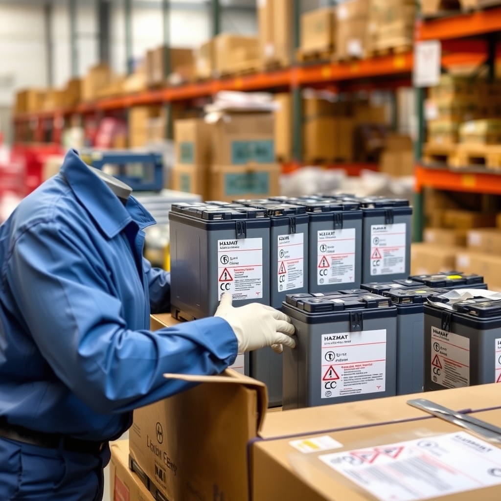 Lithium battery packs prepared for compliant shipping