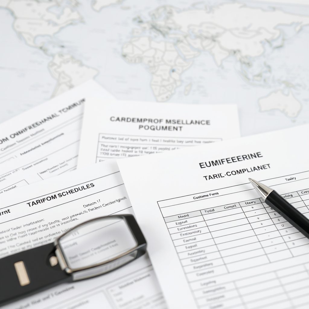 Trade compliance and tariff documents